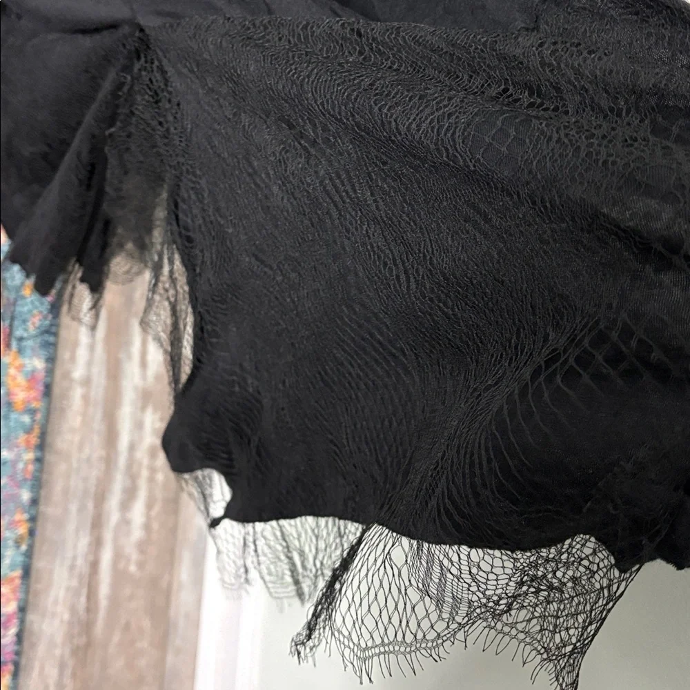 Sharon Wauchob black draped dress small - Picture 3 of 11